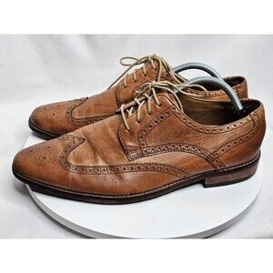 Cole Haan x NIKEAIR  Wingtip Oxford Dress Shoes Men's 11.5 M Brown